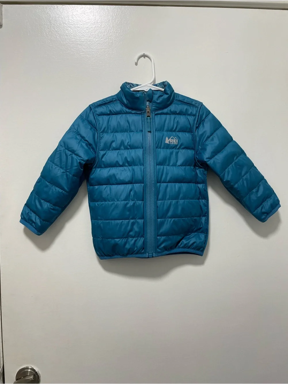 REI Kids' Blue Patterned Insulated Jacket